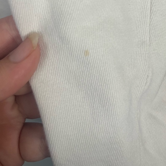 RARE Chubbies American Made USA Sky Out Thigh Out White Sweatshirt Size small - Picture 2 of 4